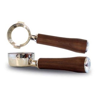 Ascaso Bundlös Portafilter - Valnöt