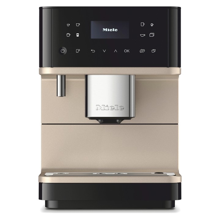 Miele CM 6360 MilkPerfection Obsidiansvart CleanSteelMetallic