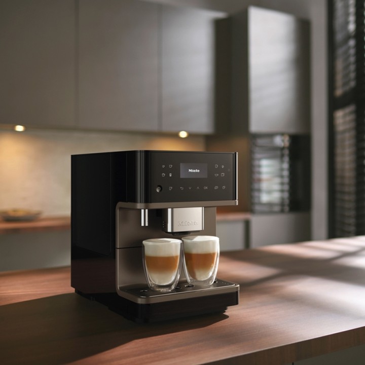 Miele CM 6360 MilkPerfection Obsidiansvart Brons