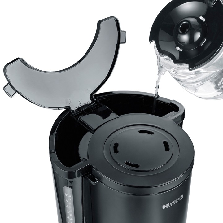 Severin KA4815 Kaffemaskin Matt Svart