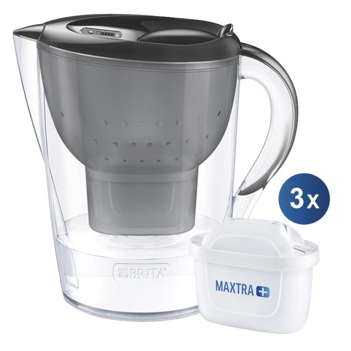 BRITA Marella 2,4L Vit inkl. 3 Maxtra Filter