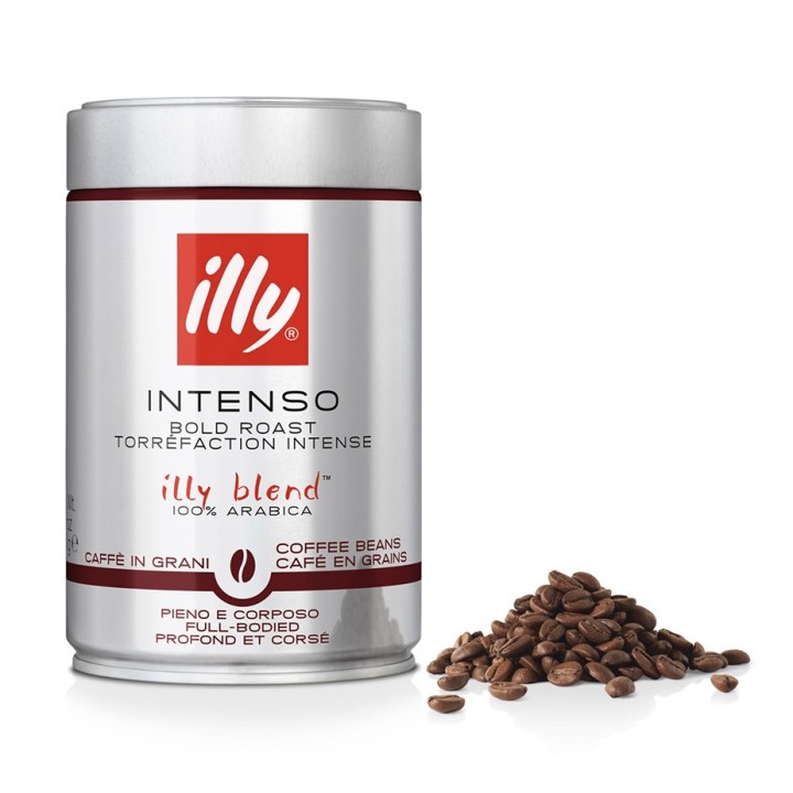 Illy Intenso 250 g - Hela kaffebönor