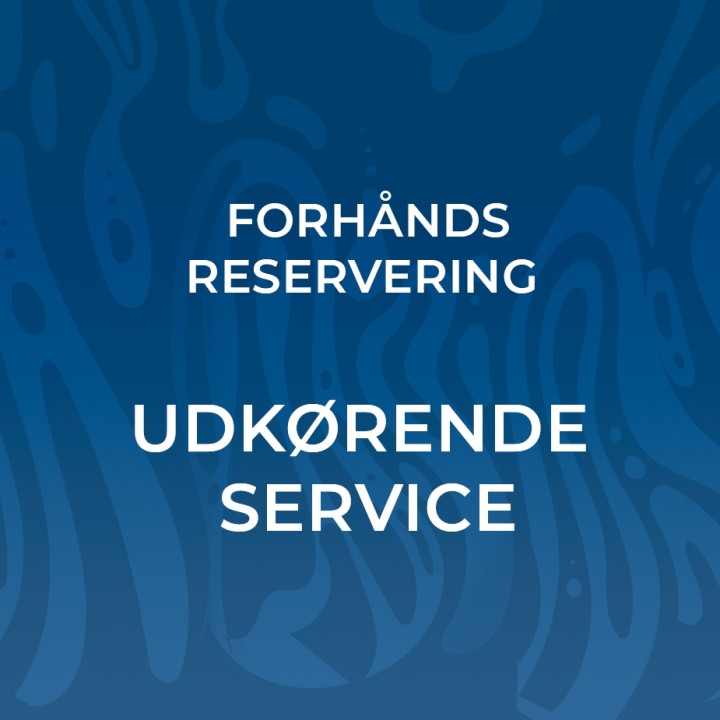 Översättning: "Udkørende Service" → "Mobil service"

Alternativ (beroende på sammanhang):
- "Utkörande service"
- "Uteservice"
-