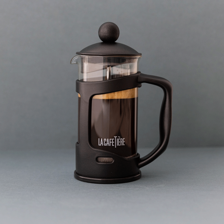 La Cafetiere 3 kop. Stempelkanna svart