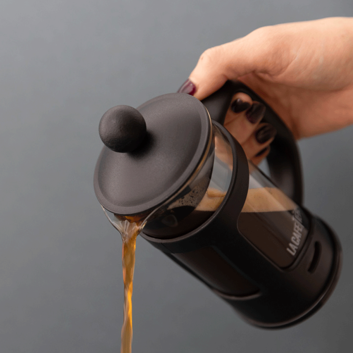 La Cafetiere 3 kop. Stempelkanna svart