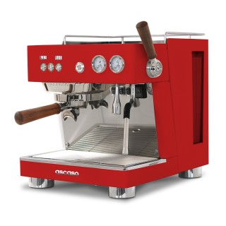 Ascaso Baby T Plus Röd - Professionell Espressomaskin