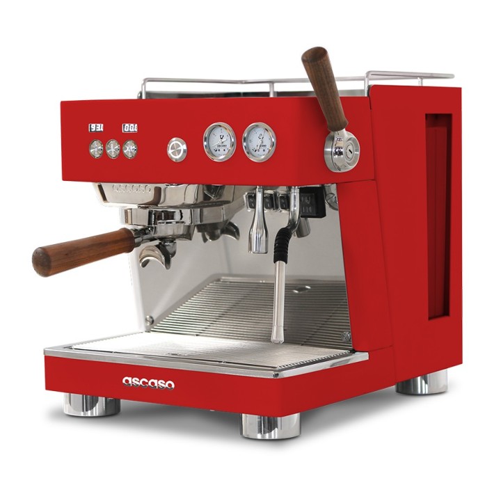 Ascaso Baby T Plus Röd - Professionell Espressomaskin