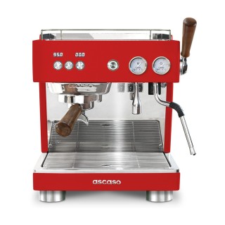 Ascaso Baby T Plus Röd - Professionell Espressomaskin