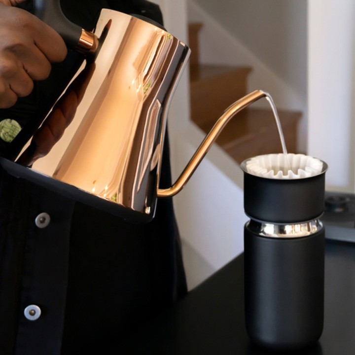 Fellow Carter Mugg Matt Svart 0,47 l