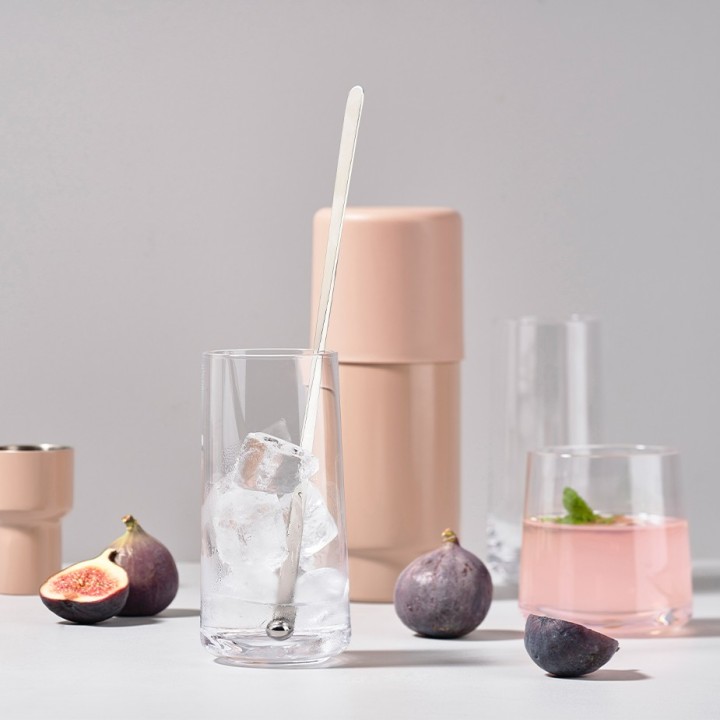 Zone Rocks Cocktailsked 2 st Stål