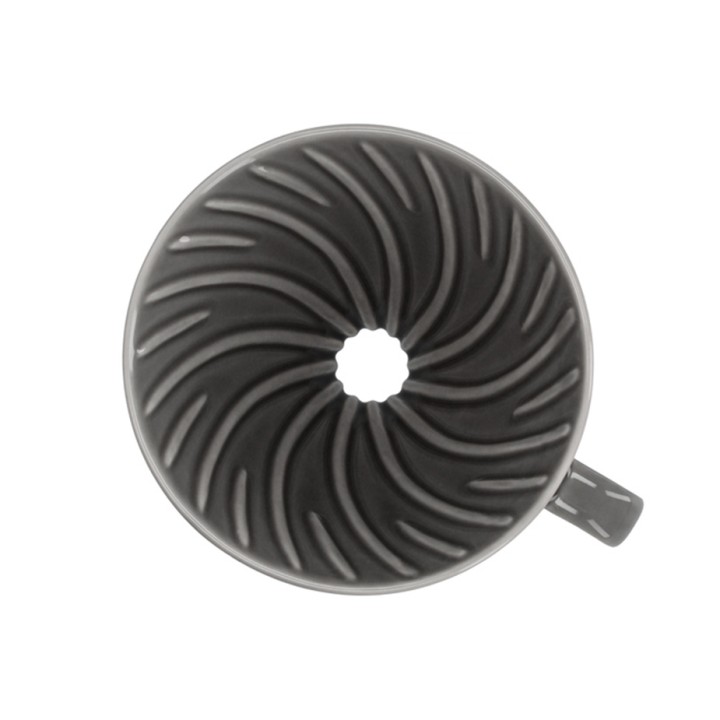 Hario V60-02 Keramisk Dripper Grå 2 Koppar.