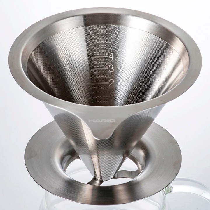 Hario V60-02 Metal Dripper 2 koppar.