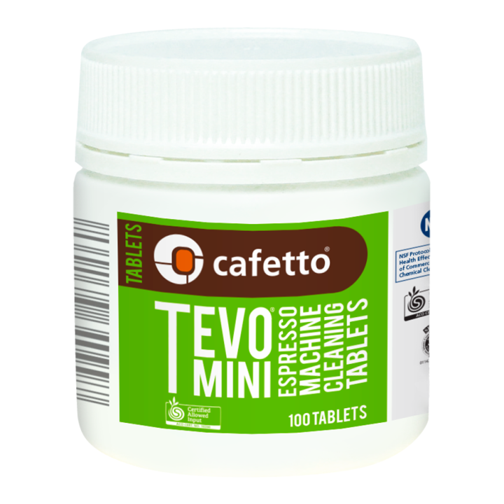 Cafetto Tevo Mini Organiska rengöringstabletter 100 st