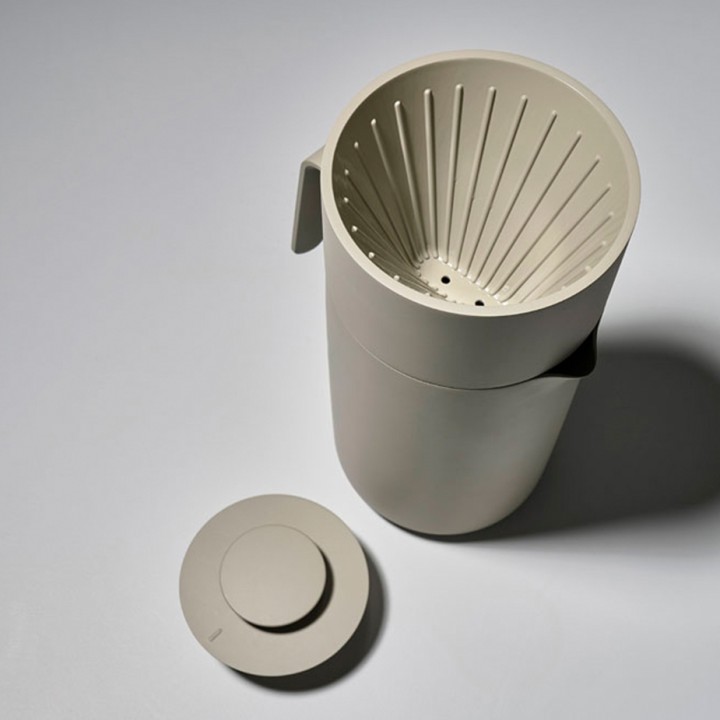 Zone Singles kaffefilter mörkgrå