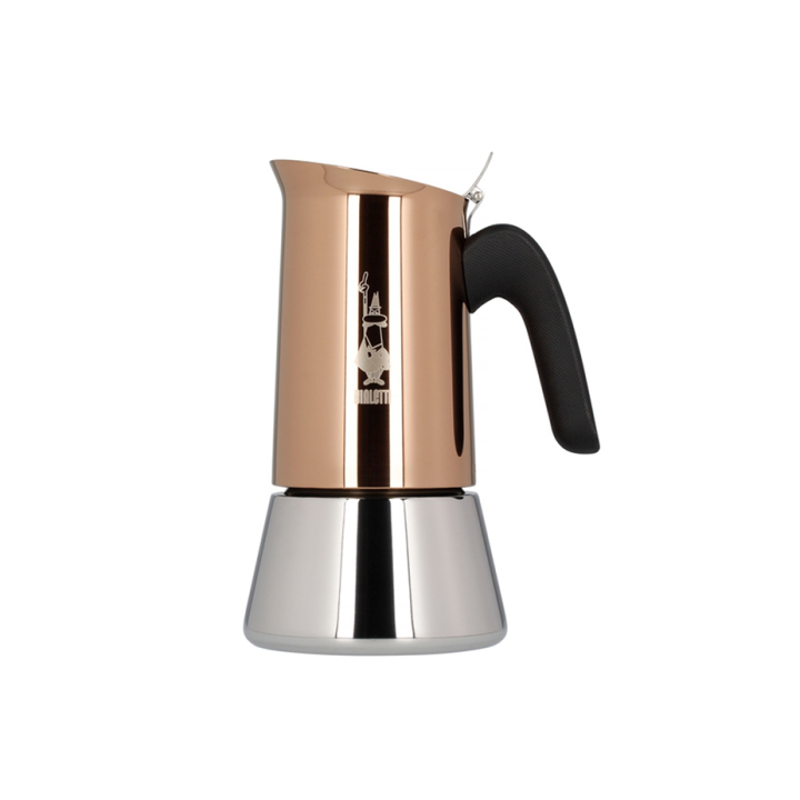 Bialetti New Venus 2-kopps espressokanna koppar