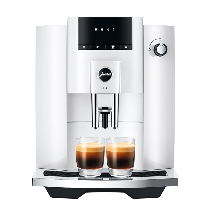 Jura E4 (EA) Piano White espressomaskin