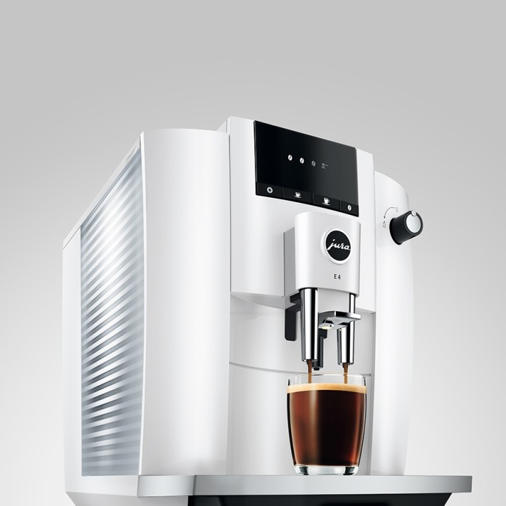 Jura E4 (EA) Piano White espressomaskin