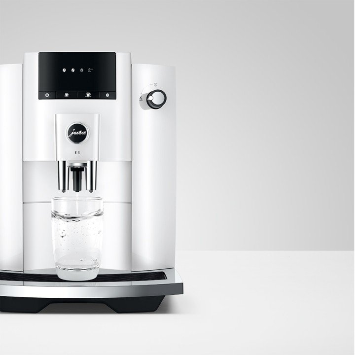 Jura E4 (EA) Piano White espressomaskin