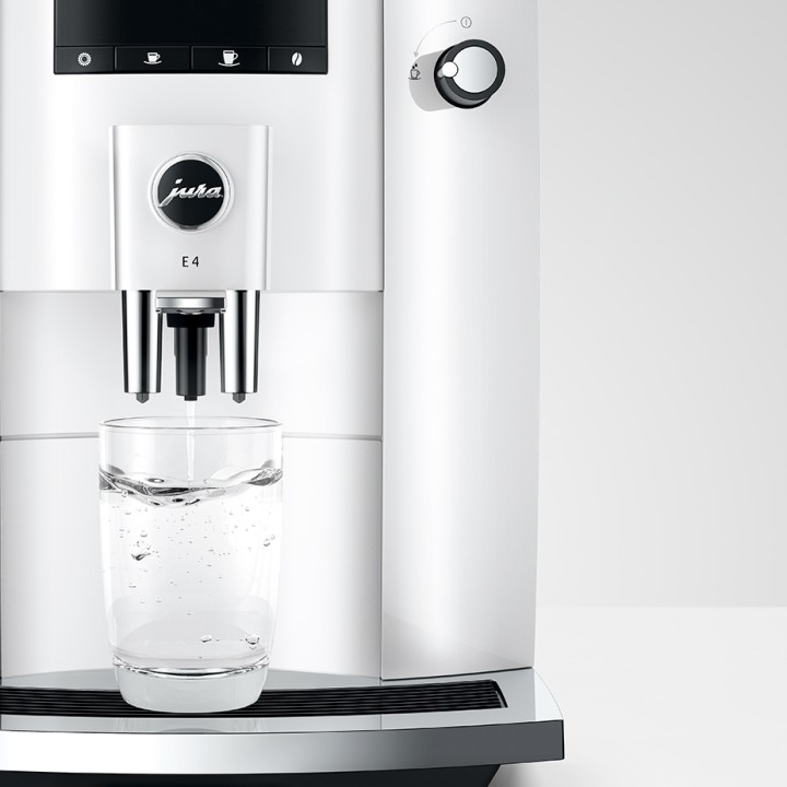 Jura E4 (EA) Piano White espressomaskin