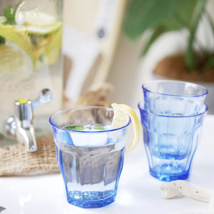 Duralex Picardie Caféglas 25 cl 6 st Blå