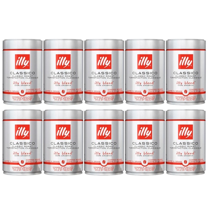 Illy Espresso Classico 250g Hela kaffebönor