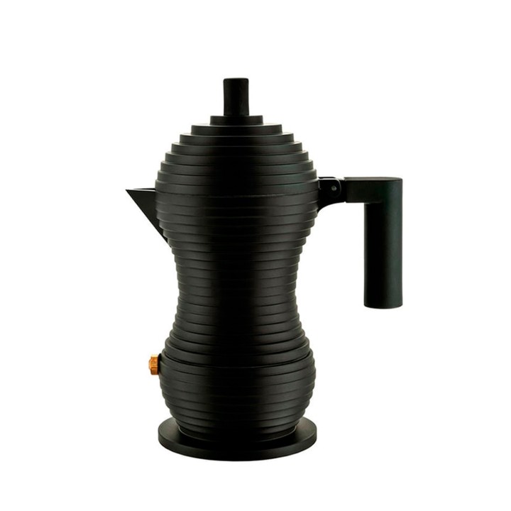 Alessi Pulcina 1 Kopp. Espressokanna Svart