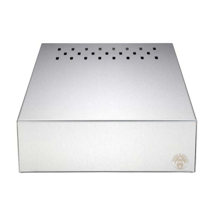 House of Barista Knockbox med låda rostfritt stål 35 x 25 cm