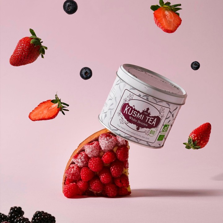 Kusmi Te White Berries 90 g

(Literal översättning: Kusmi Te Vita bär 90 g)