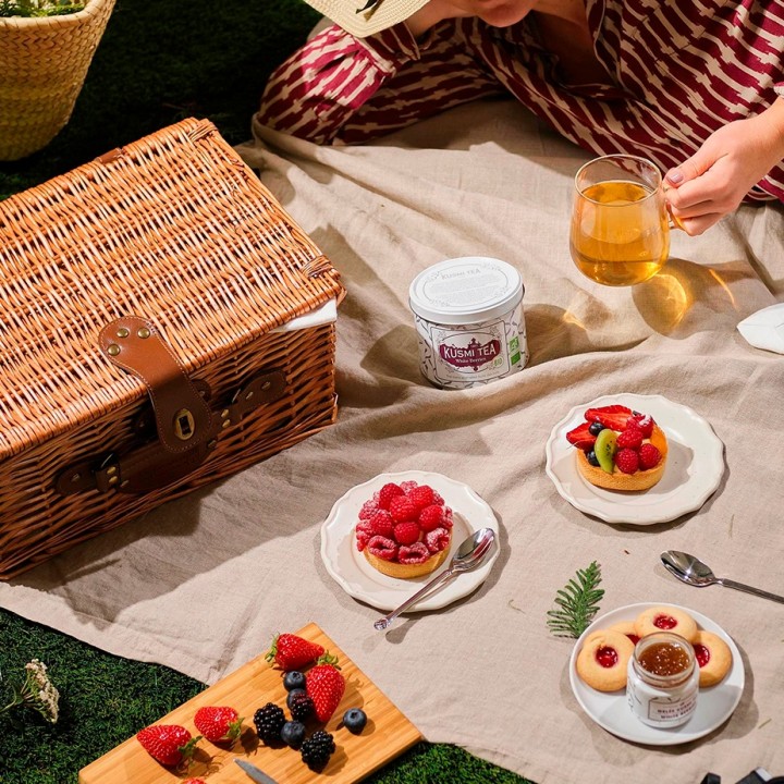 Kusmi Te White Berries 90 g

(Literal översättning: Kusmi Te Vita bär 90 g)