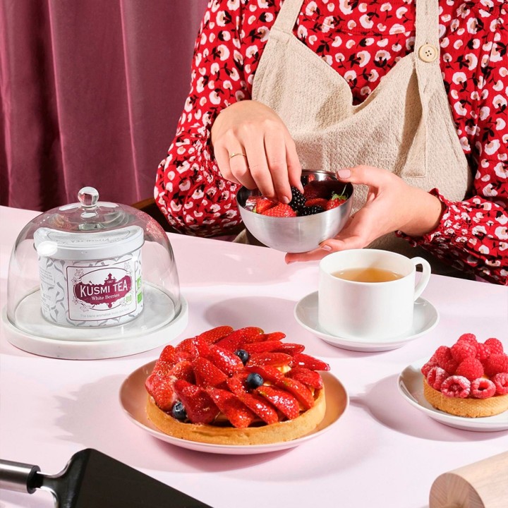 Kusmi Te White Berries 90 g

(Literal översättning: Kusmi Te Vita bär 90 g)