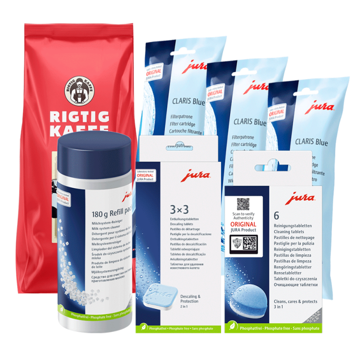 Jura Skötselpaket Claris Blue - underhåll av din Jura maskin