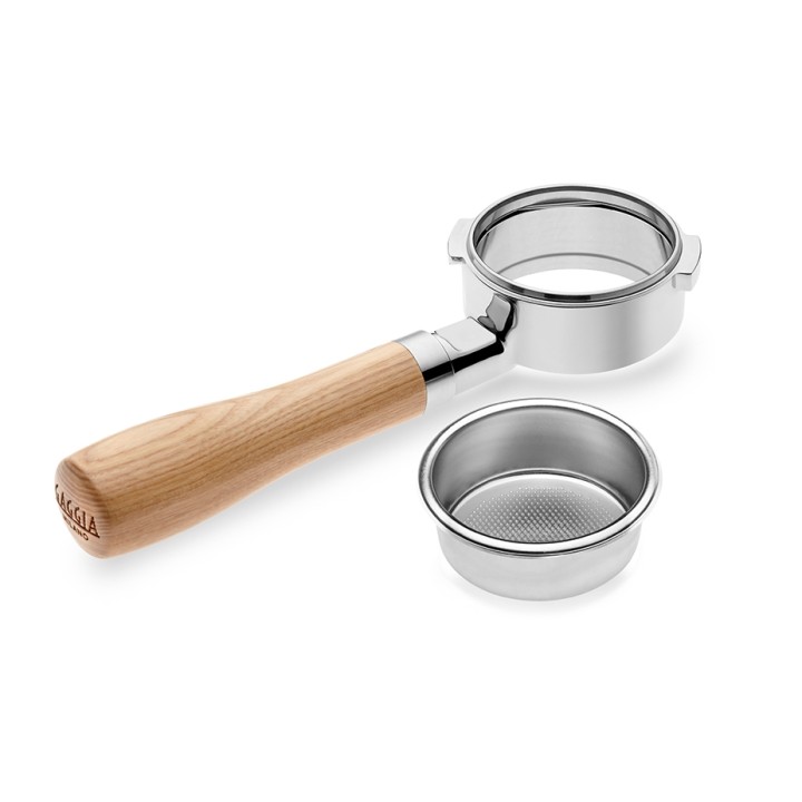 Gaggia bottenlös portafilter och Barista Pro-filter