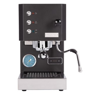 Profitec GO Matt Svart Modell 2025 Inkl. Espressokvarn, Baristautrustning & Kaffe
