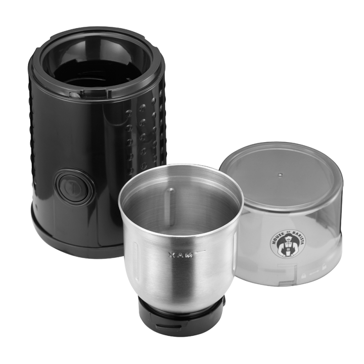 House of Barista Kaffekvarn inkl. stempelkanna 1 L & 400 g kaffe