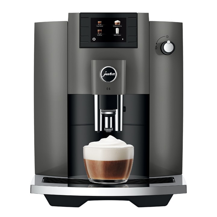 Jura E6 (EC) Dark Inox Espressomaskin inkl. startpaket