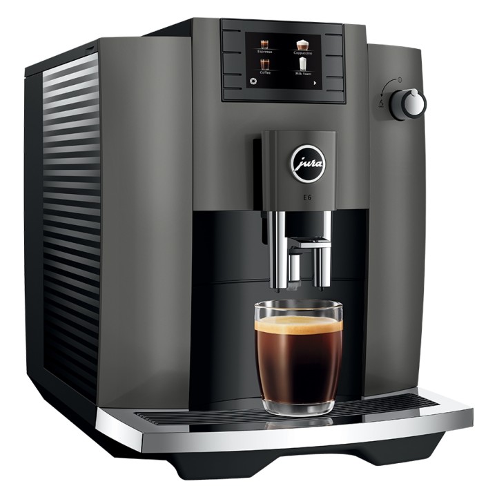 Jura E6 (EC) Dark Inox Espressomaskin inkl. startpaket