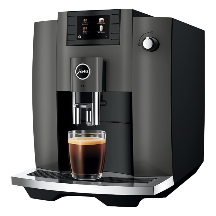 Jura E6 (EC) Dark Inox Espressomaskin inkl. startpaket