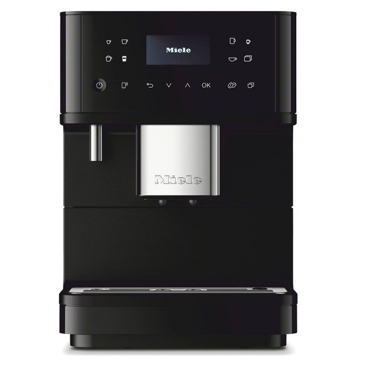 Miele CM 6560 MilkPerfection Obsidiansvart PearlFinish Espressomaskin