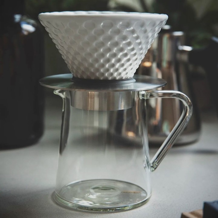 Loveramics Brewers Strong Dripper Vit 2 koppar.
