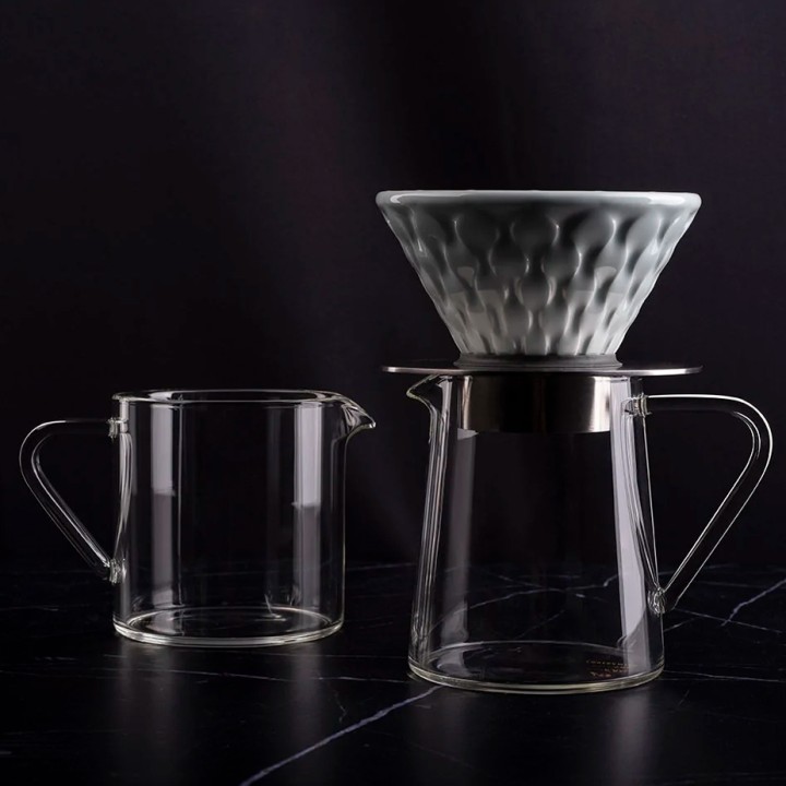 Loveramics Brewers Mellow Dripper Celadon Blå 2 Koppar.