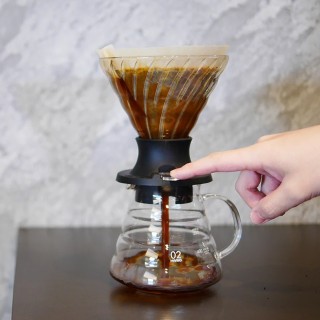 Hario Immersion Switch Dripper 2 koppar. Inkl. 40 st. filter