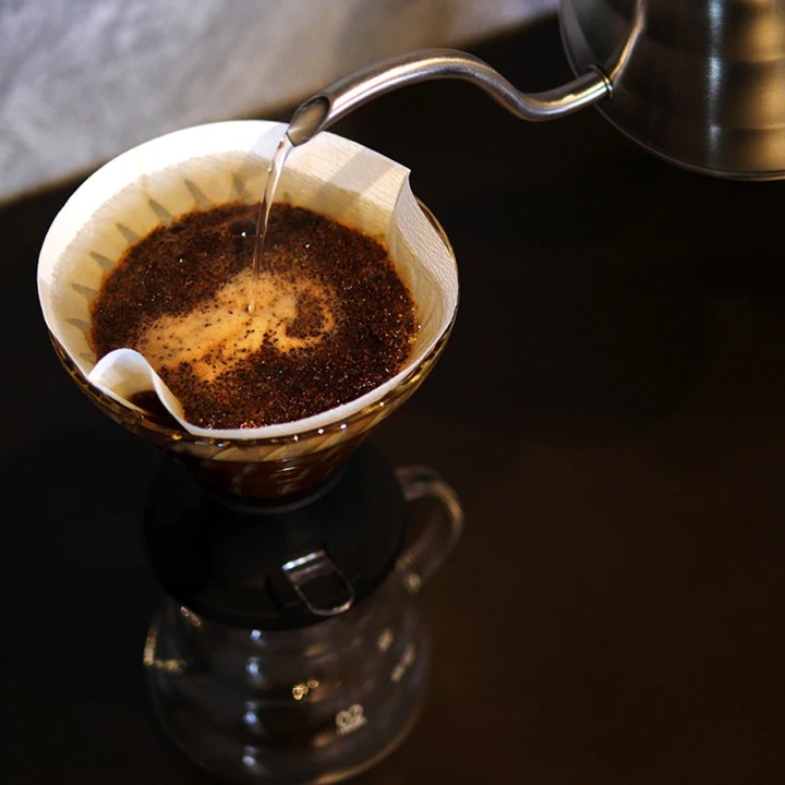 Hario Immersion Switch Dripper 2 koppar. Inkl. 40 st. filter