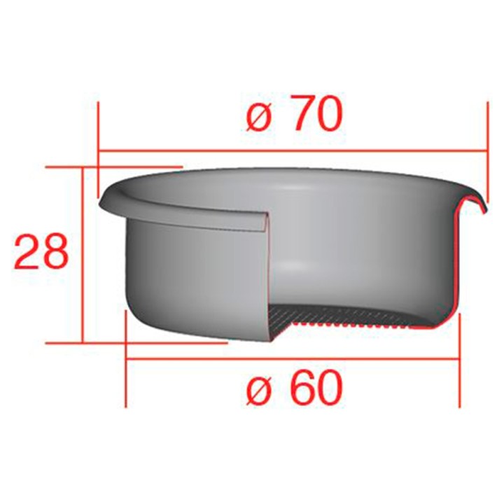 Filterkorg Nanotech 2-kopps - 22 gram