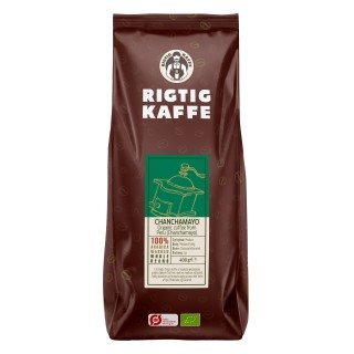 Rigtig Kaffe Ekologisk Chanchamayo 400g Hela kaffebönor