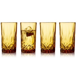 Lyngby Sorrento Highballglas 38 cl 4 st Rosa