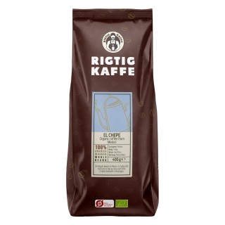 Rigtig Kaffe Ekologisk El Chebe 400g Hela kaffebönor