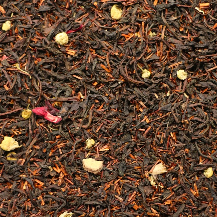 Rooibos & Ceylon-te med hibiskus och kamomill 1 kg