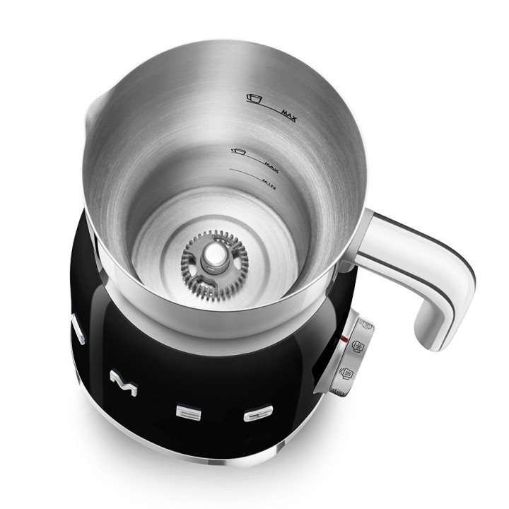 Smeg MFF11BLEU Mjölkskummare Svart