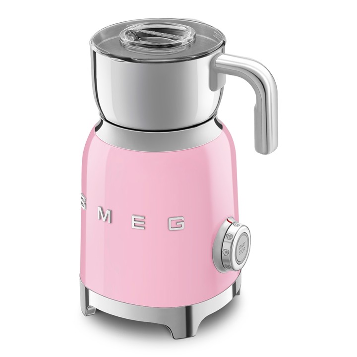 Smeg MFF01PKEU Mjölkskummare Rosa
