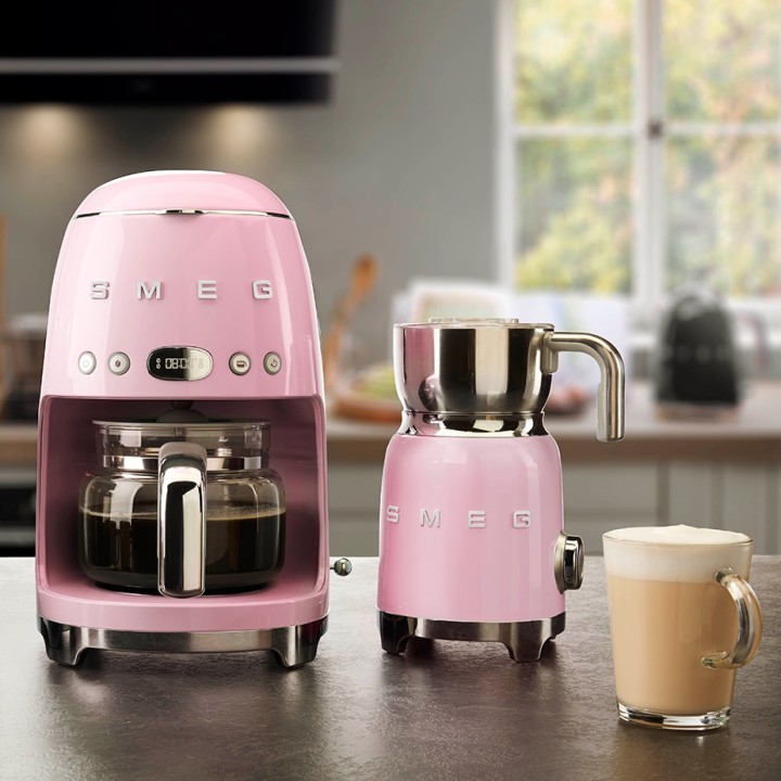 Smeg DCF02PKEU Droppkaffebryggare Rosa